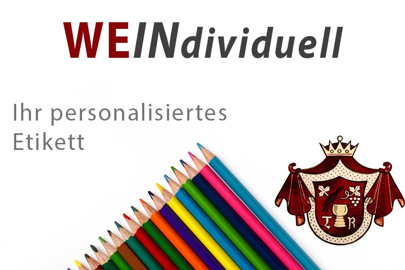 Individuelles Weinetikett gestalten