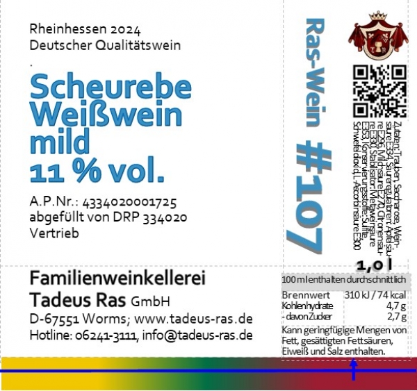 Scheurebe mild 2024