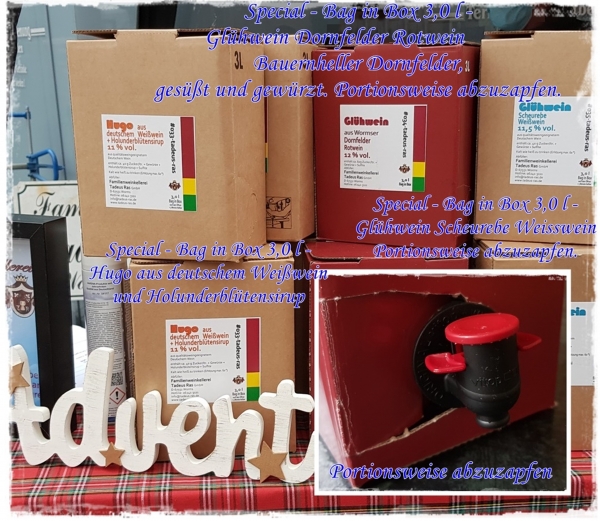 Gewürzte Scheurebe mit Holunderblütensirup